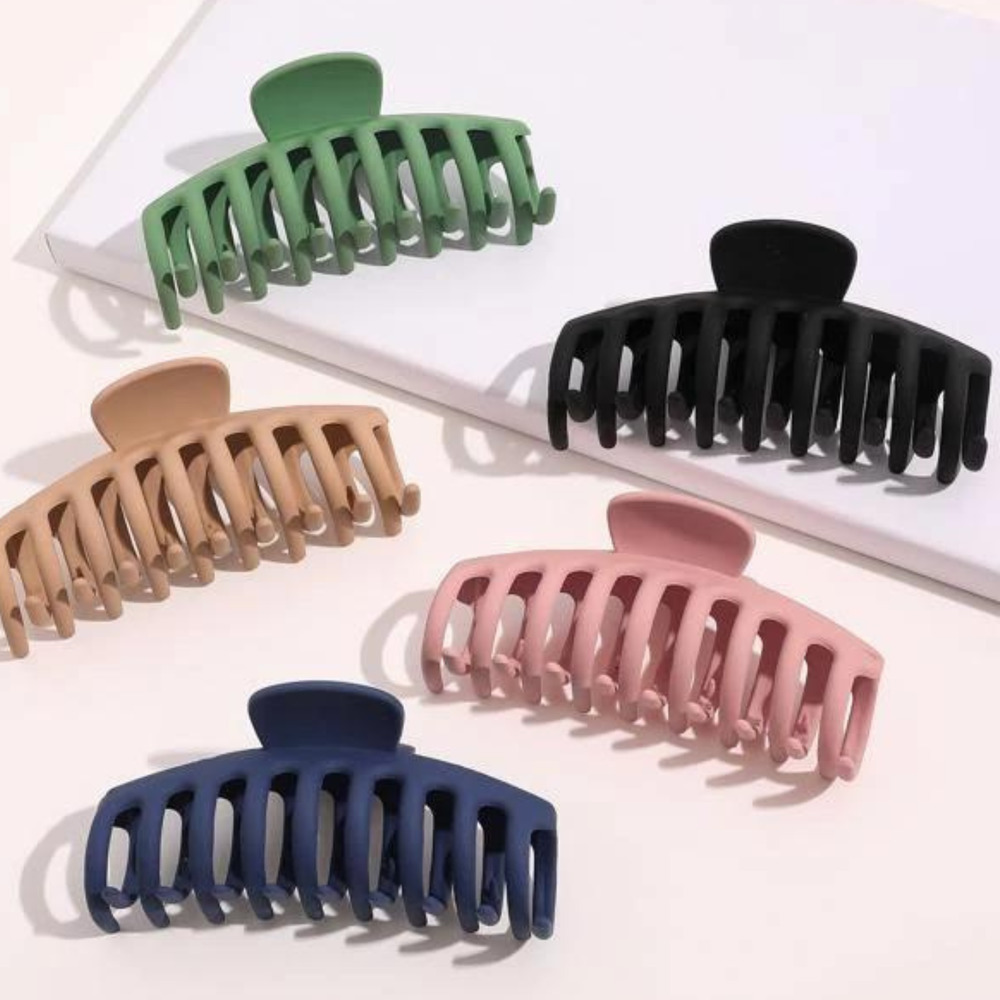 Hair Clips Hair Accessories Hair Claw Silver Hair Clips 5 Heavy Duty Hair Clips
